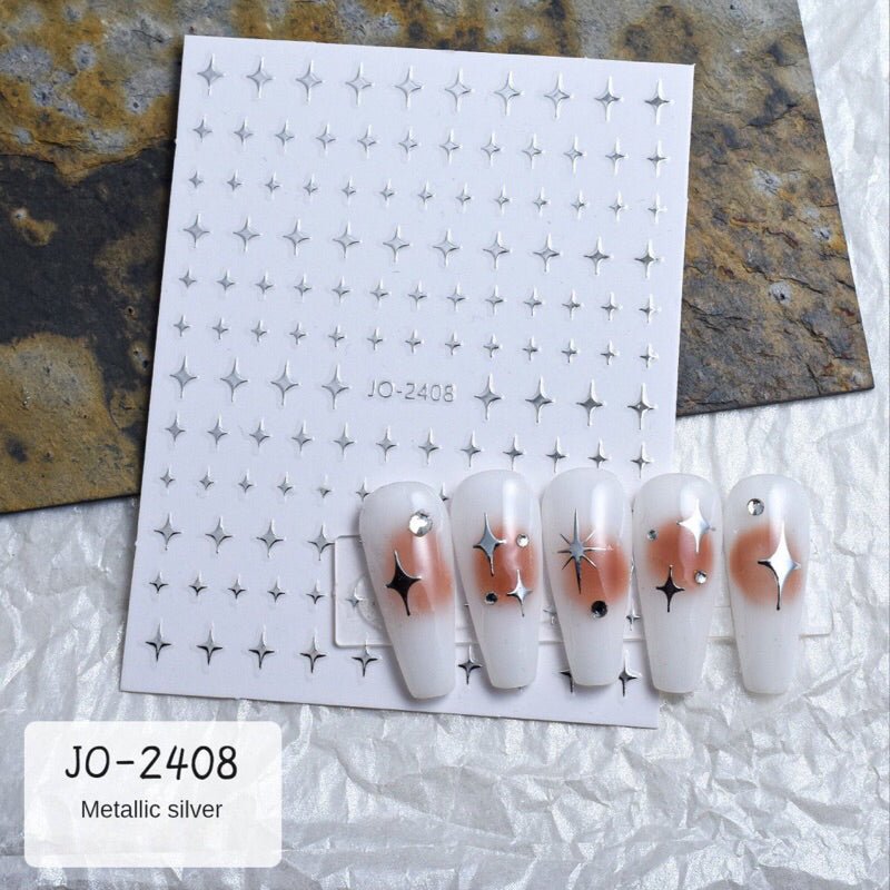 Nail Art Stickers JO - 2408 S - DTK Nail Supply