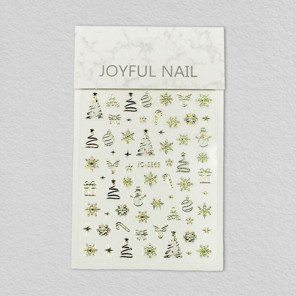 Nail Art Stickers JO - 2865 - G - DTK Nail Supply