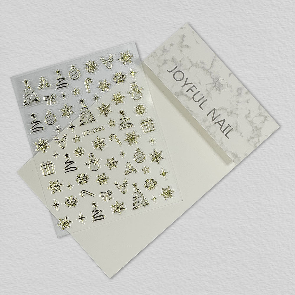 Nail Art Stickers JO - 2865 - G - DTK Nail Supply