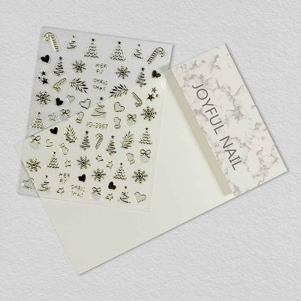 Nail Art Stickers JO - 2867 - G - DTK Nail Supply