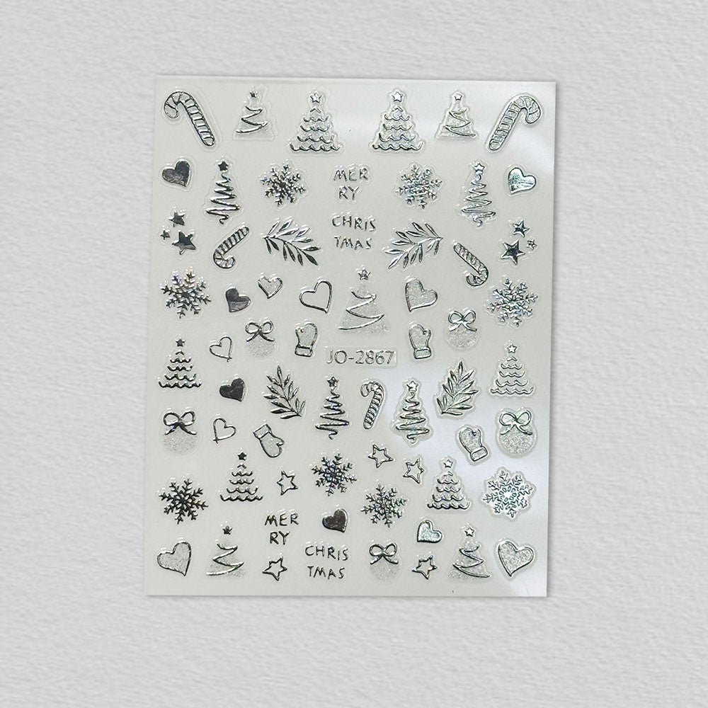 Nail Art Stickers JO - 2867 - S - DTK Nail Supply