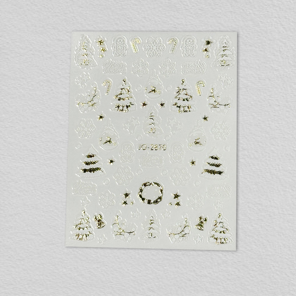 Nail Art Stickers JO - 2870 - DTK Nail Supply