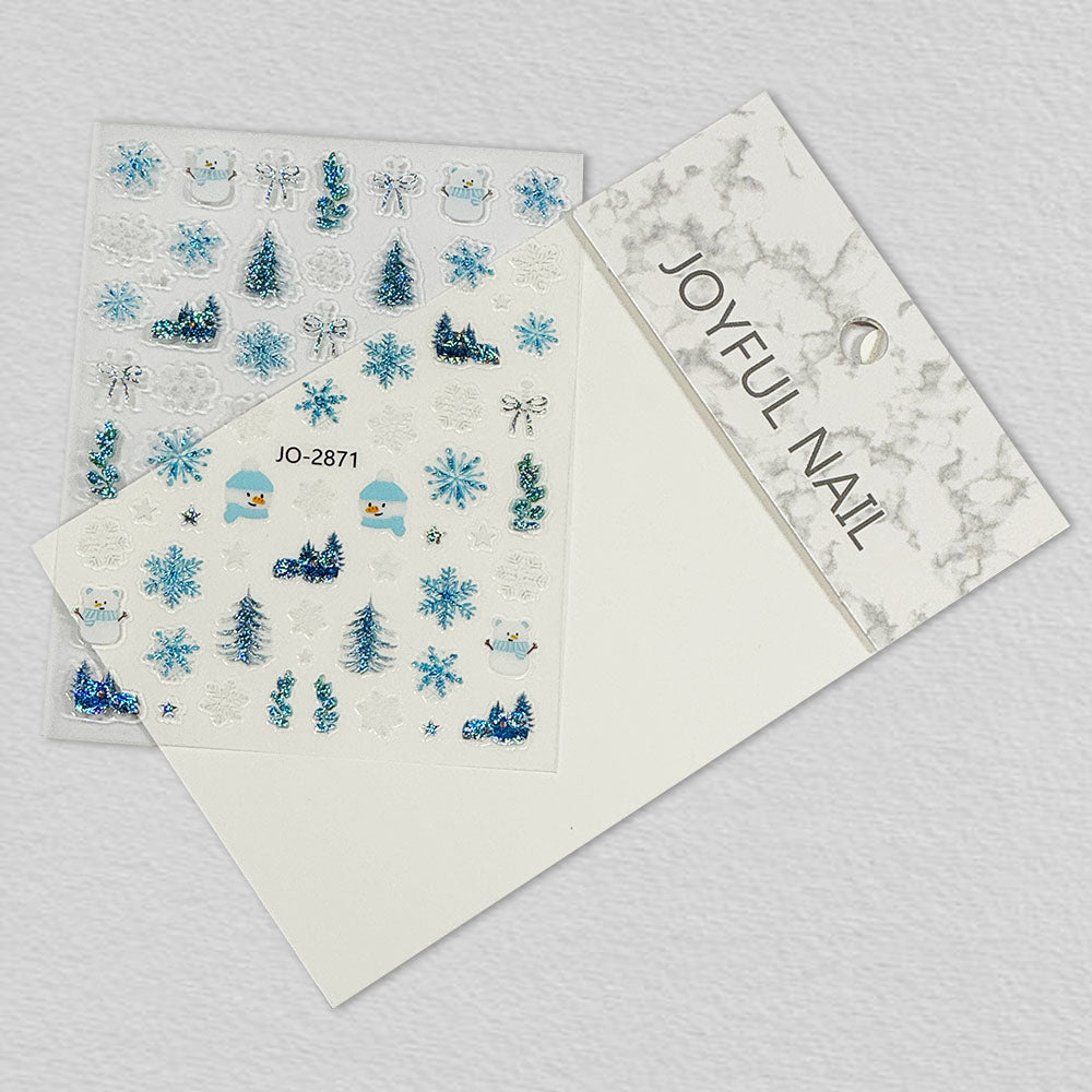 Nail Art Stickers JO - 2871 - DTK Nail Supply