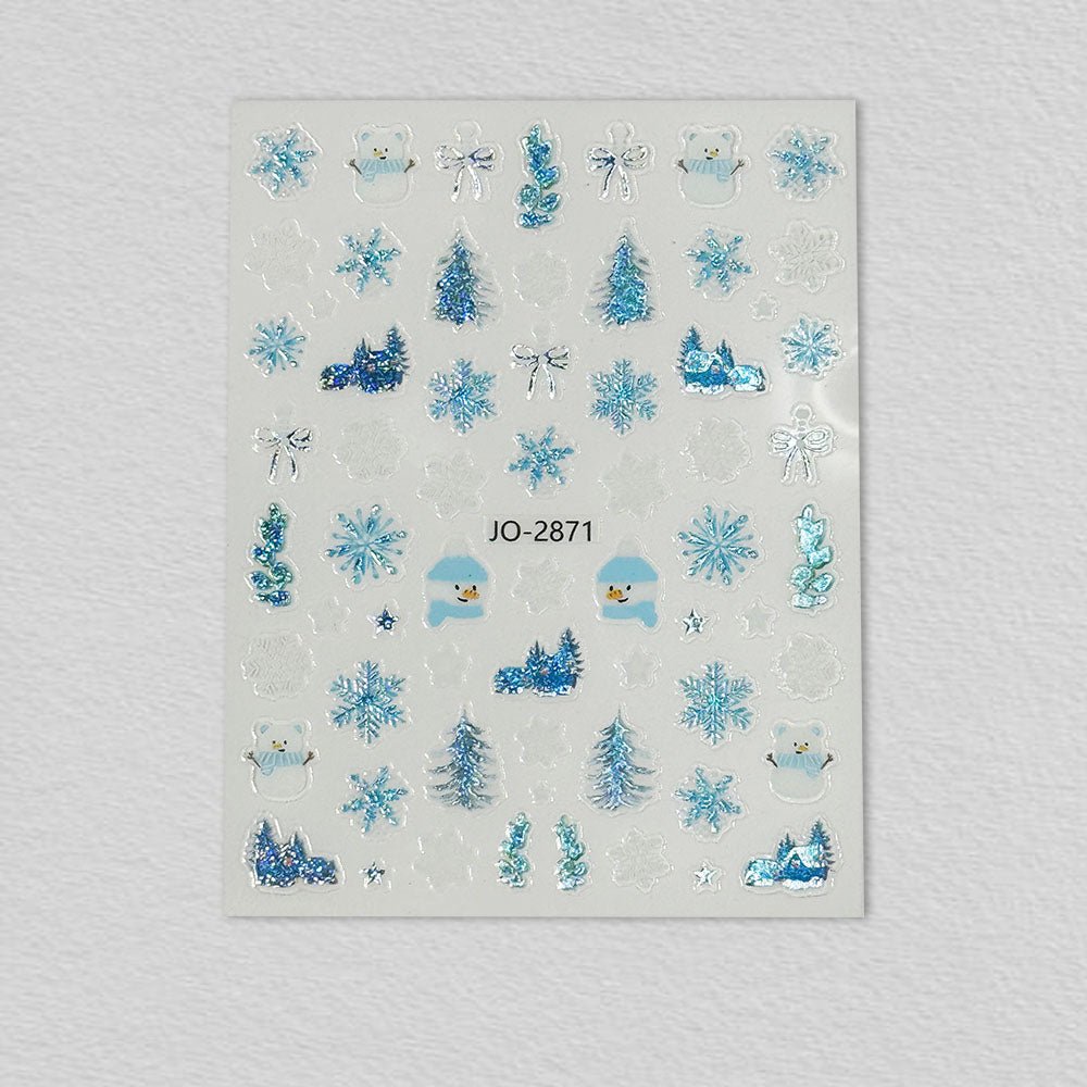 Nail Art Stickers JO - 2871 - DTK Nail Supply