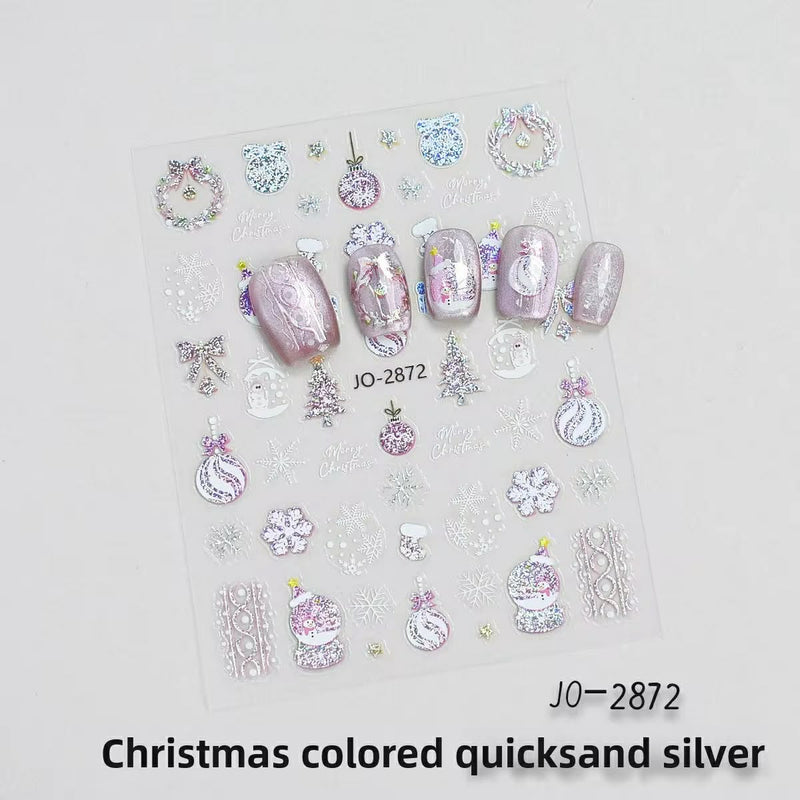 Nail Art Stickers JO - 2872 - DTK Nail Supply