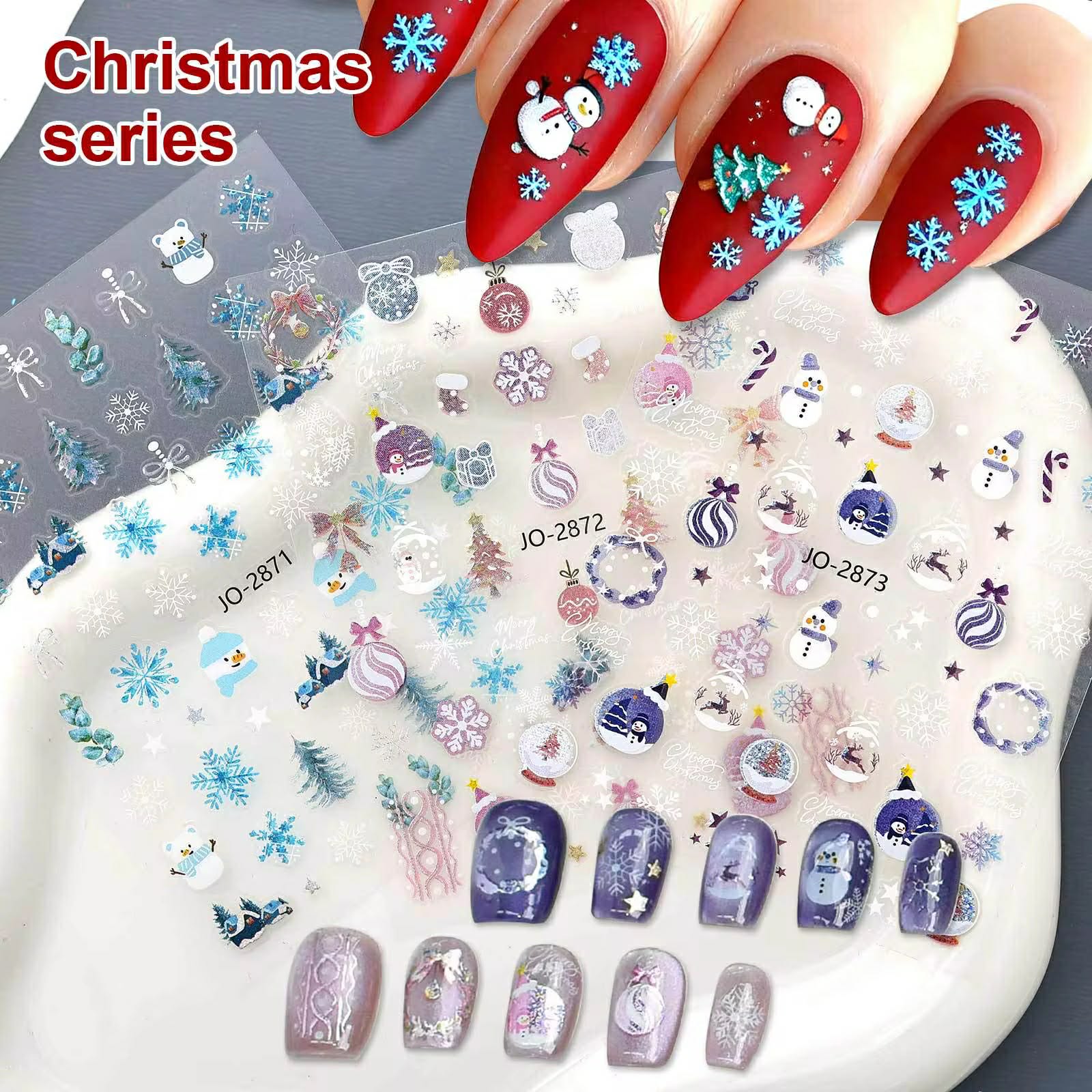 Nail Art Stickers JO - 2872 - DTK Nail Supply