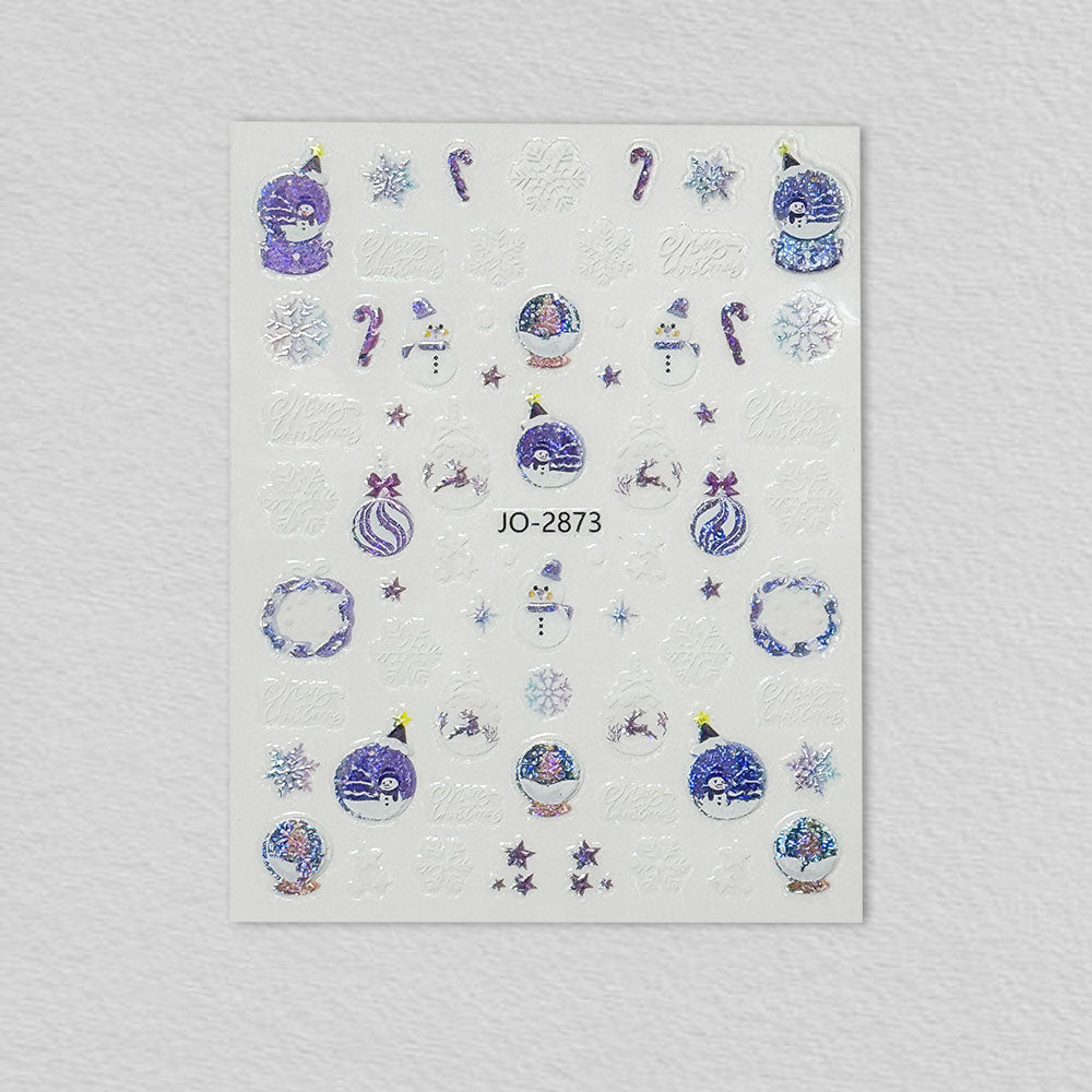 Nail Art Stickers JO - 2873 - DTK Nail Supply