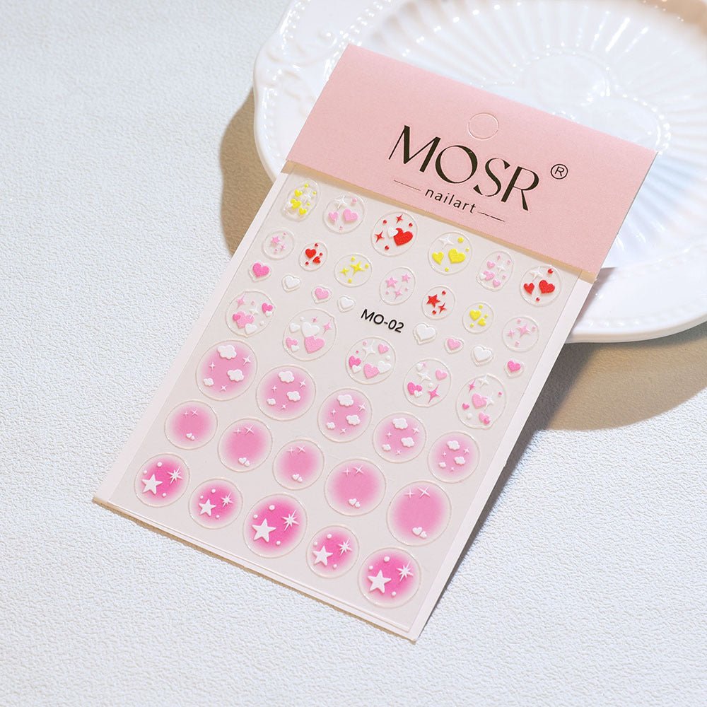 Nail Art Stickers MO - 02 - DTK Nail Supply
