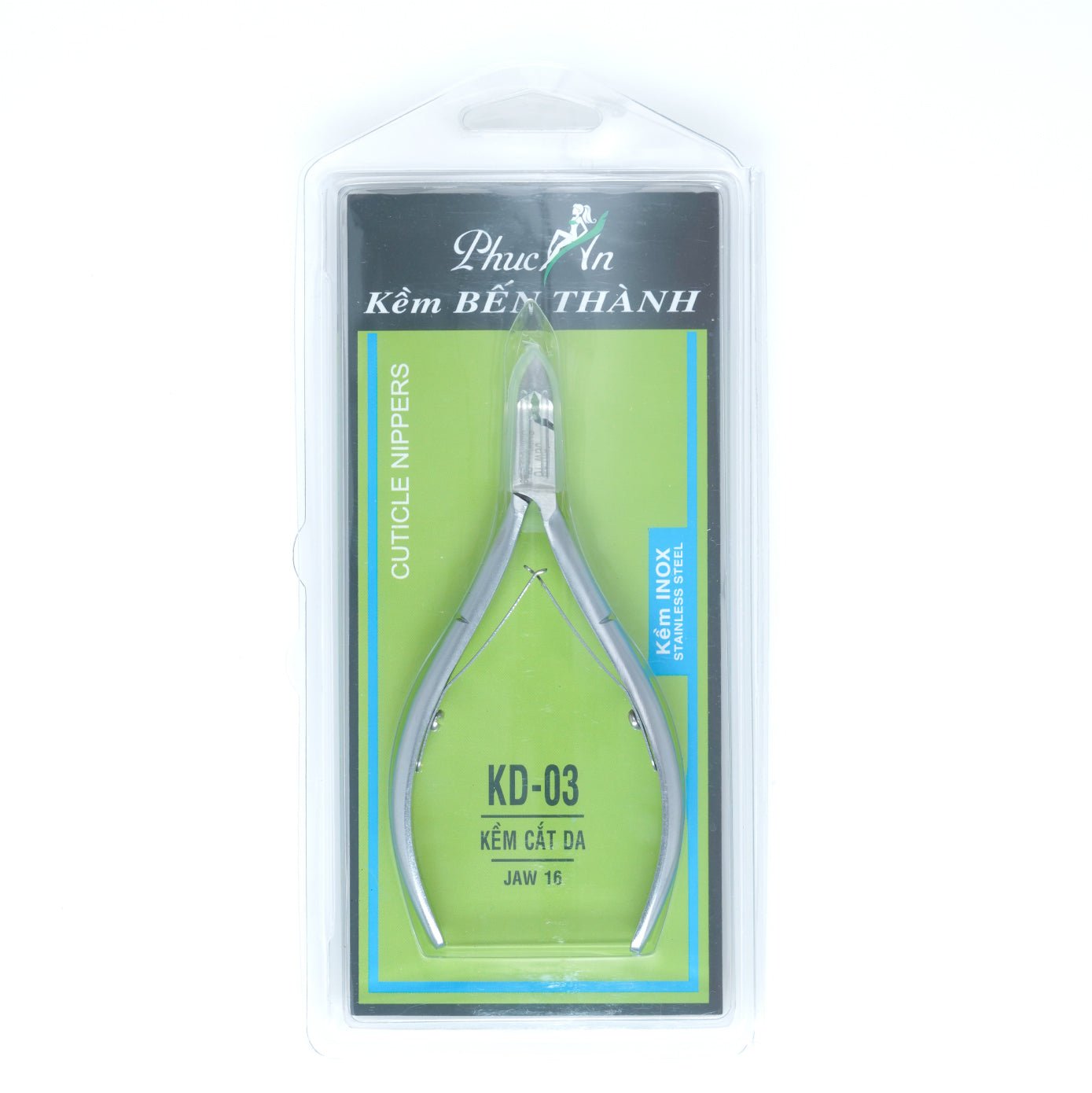 Nail Cuticle Nipper KD 3 - JAW 16 - DTK Nail Supply