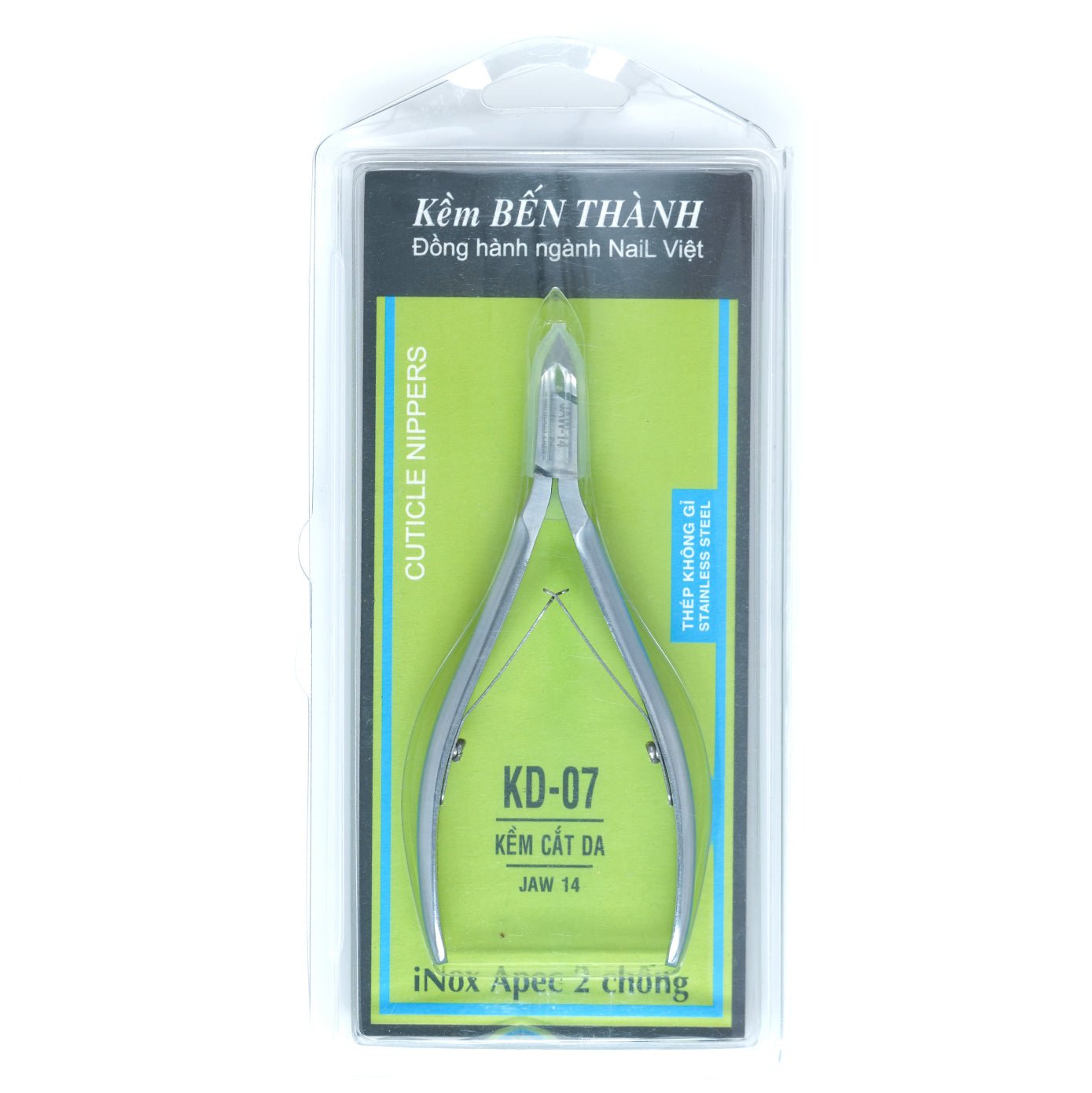 Nail Cuticle Nipper KD 7 - JAW 14 - DTK Nail Supply