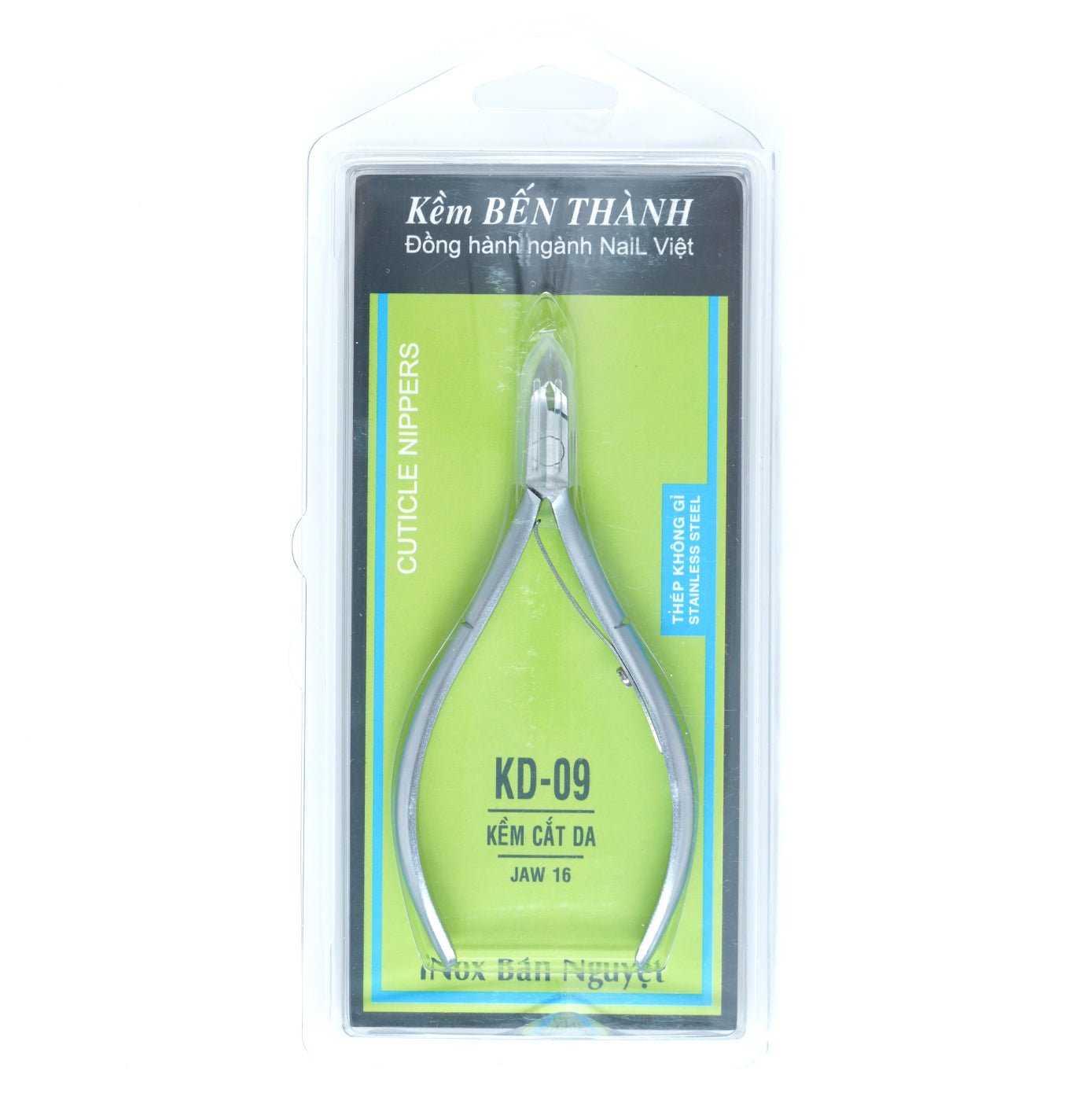 Nail Cuticle Nipper KD 9 - JAW 16 - DTK Nail Supply