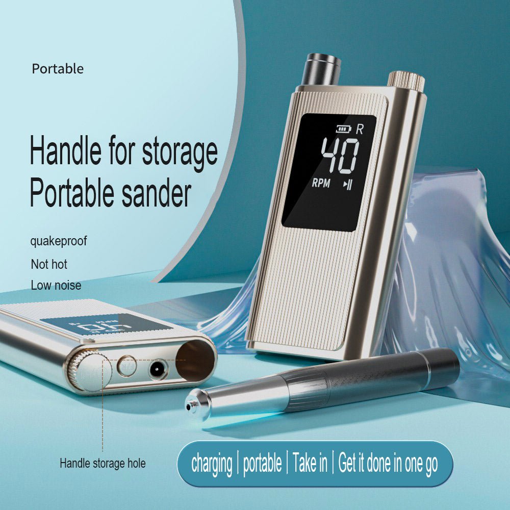 Nail Drill Portable - Pure Gold - DTK Nail Supply