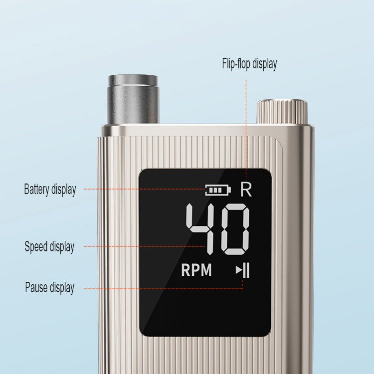 Nail Drill Portable - Pure Gold - DTK Nail Supply