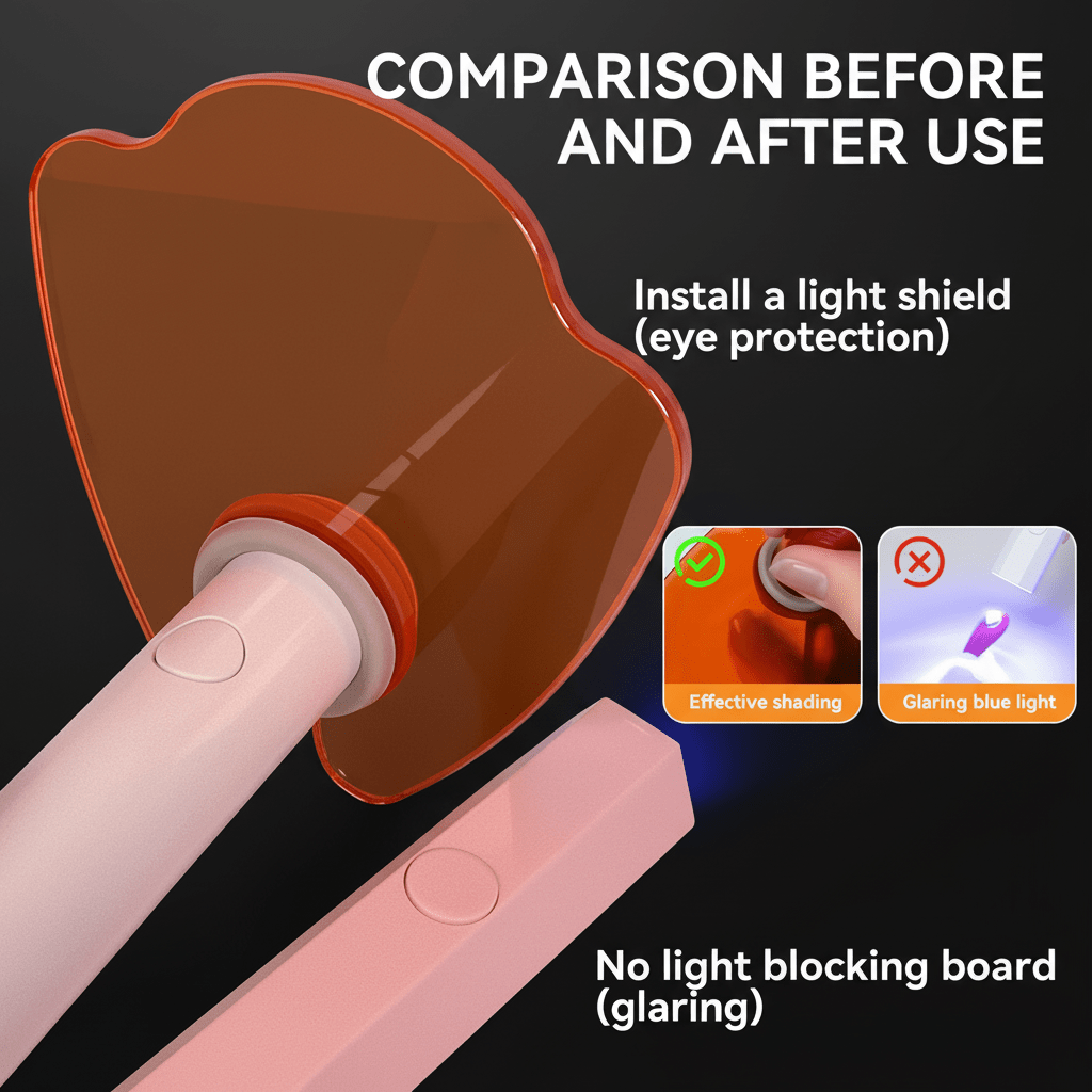 Nail Lamp Shield Plate Protection - DTK Nail Supply