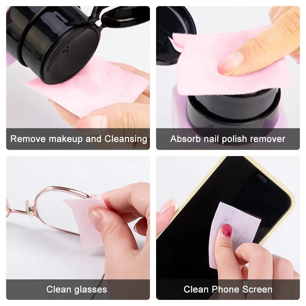 Nail Polish Remover Pads - DTK Nail Supply