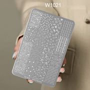 Nail Printing Steel Plate W1021 - Sweet pattern - DTK Nail Supply