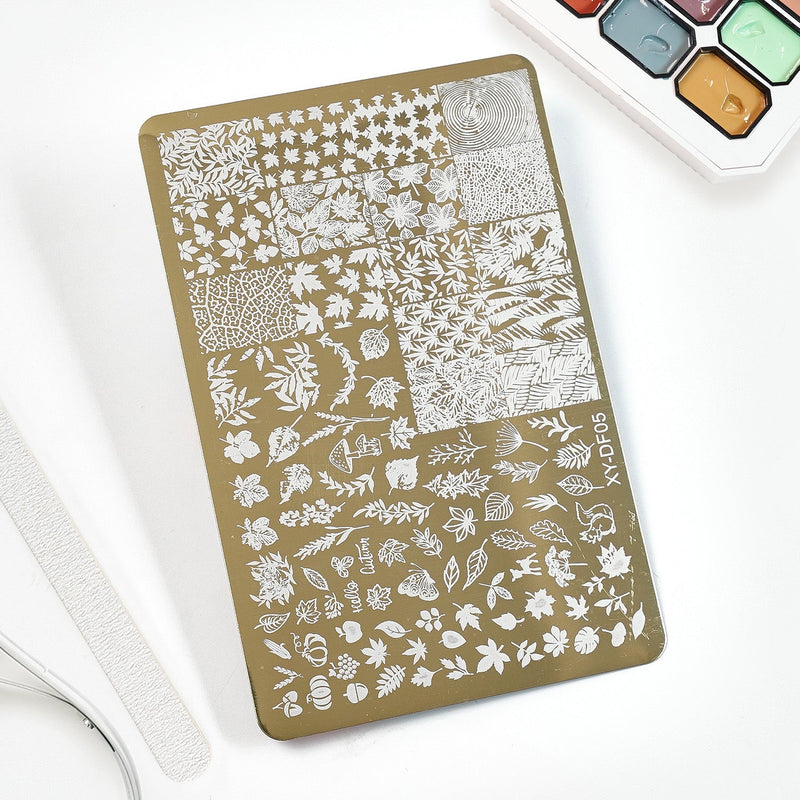 Nail Printing Steel Plate XY - DF05 - DTK Nail Supply