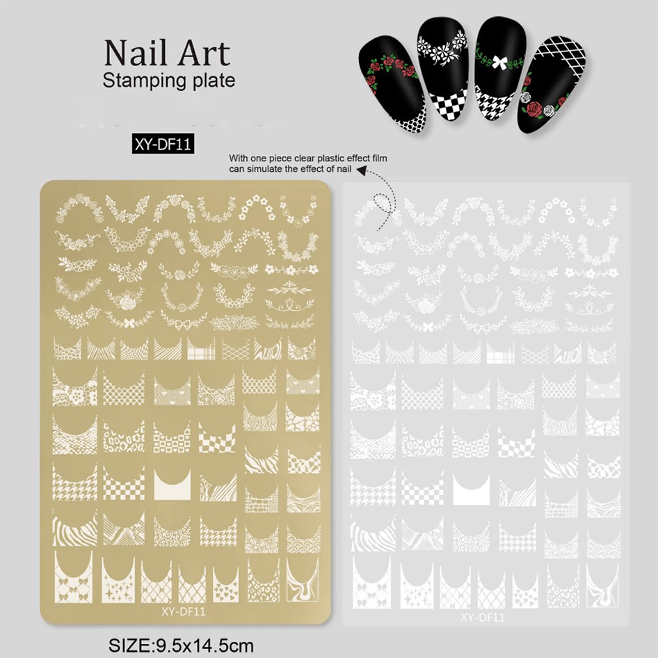Nail Printing Steel Plate XY - DF11 - DTK Nail Supply