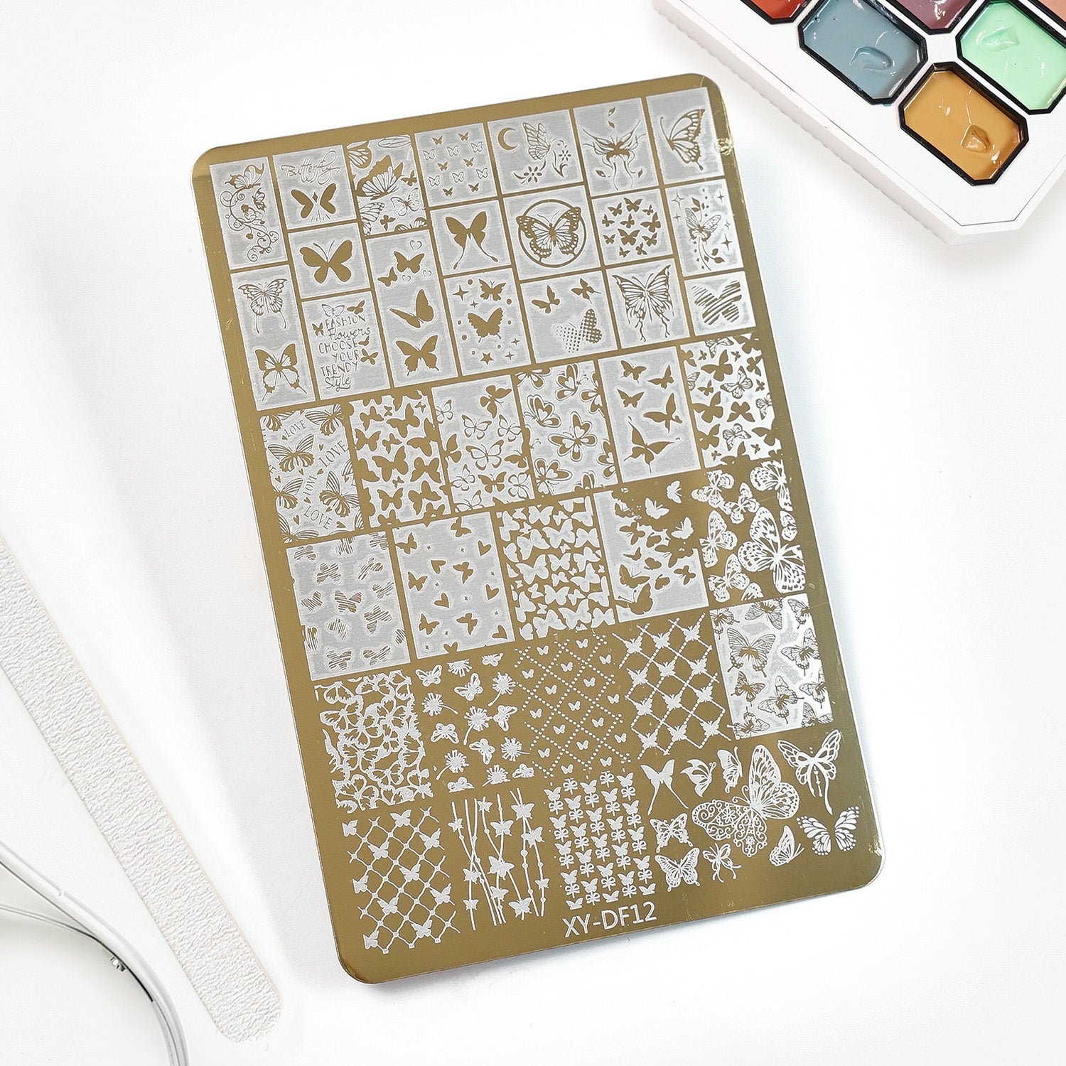 Nail Printing Steel Plate XY - DF12 - DTK Nail Supply