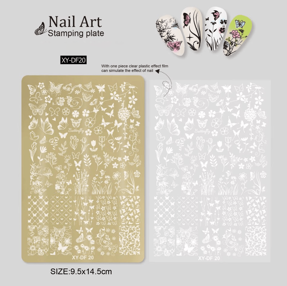Nail Printing Steel Plate XY - DF20 - DTK Nail Supply