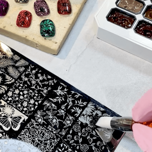 Nail Stamping Plates - Nail Printing Plates - DTK Nail Supply