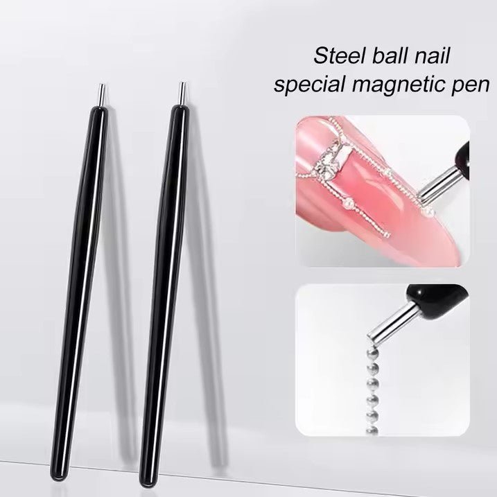 Nail Steel Ball Magnetic Force Pen - DTK Nail Supply