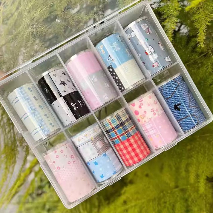 Nail Transfer Foil 2 - Spring Pattern - M362 - DTK Nail Supply