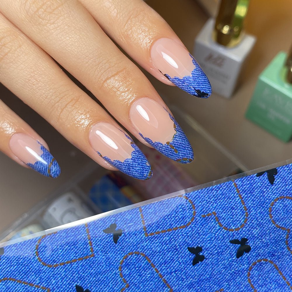 Nail Transfer Foil 2 - Spring Pattern - M362 - DTK Nail Supply
