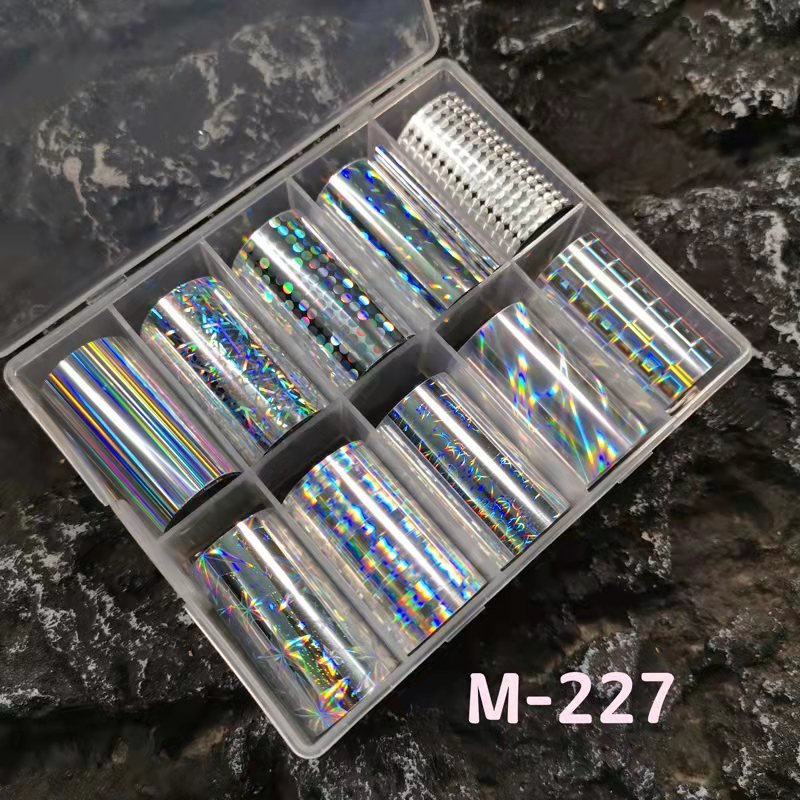 Nail Transfer Foil - Each Box Of 10 - DTK Nail Supply