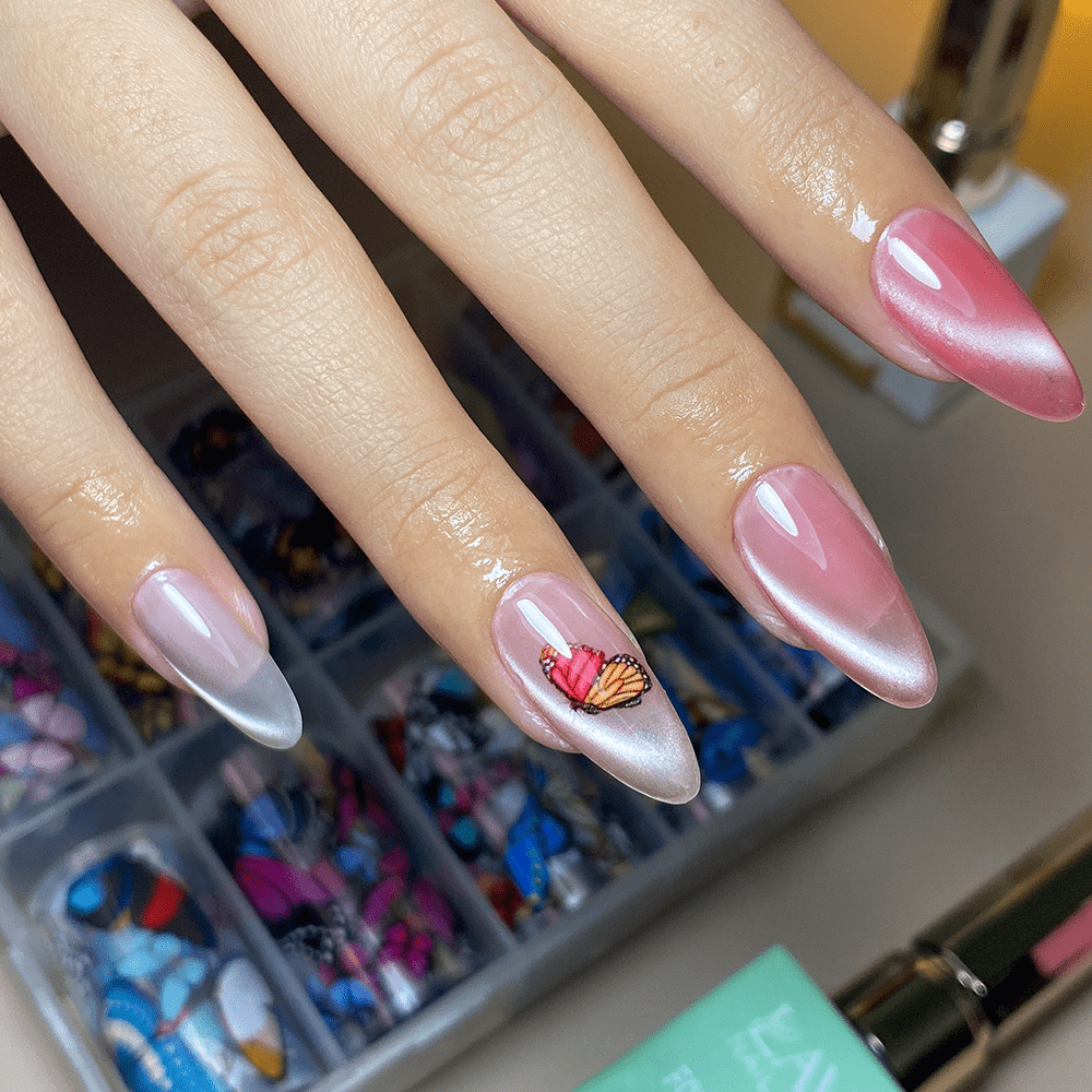 Nail Transfer Foil 6 - Butterfly - RY017 - DTK Nail Supply