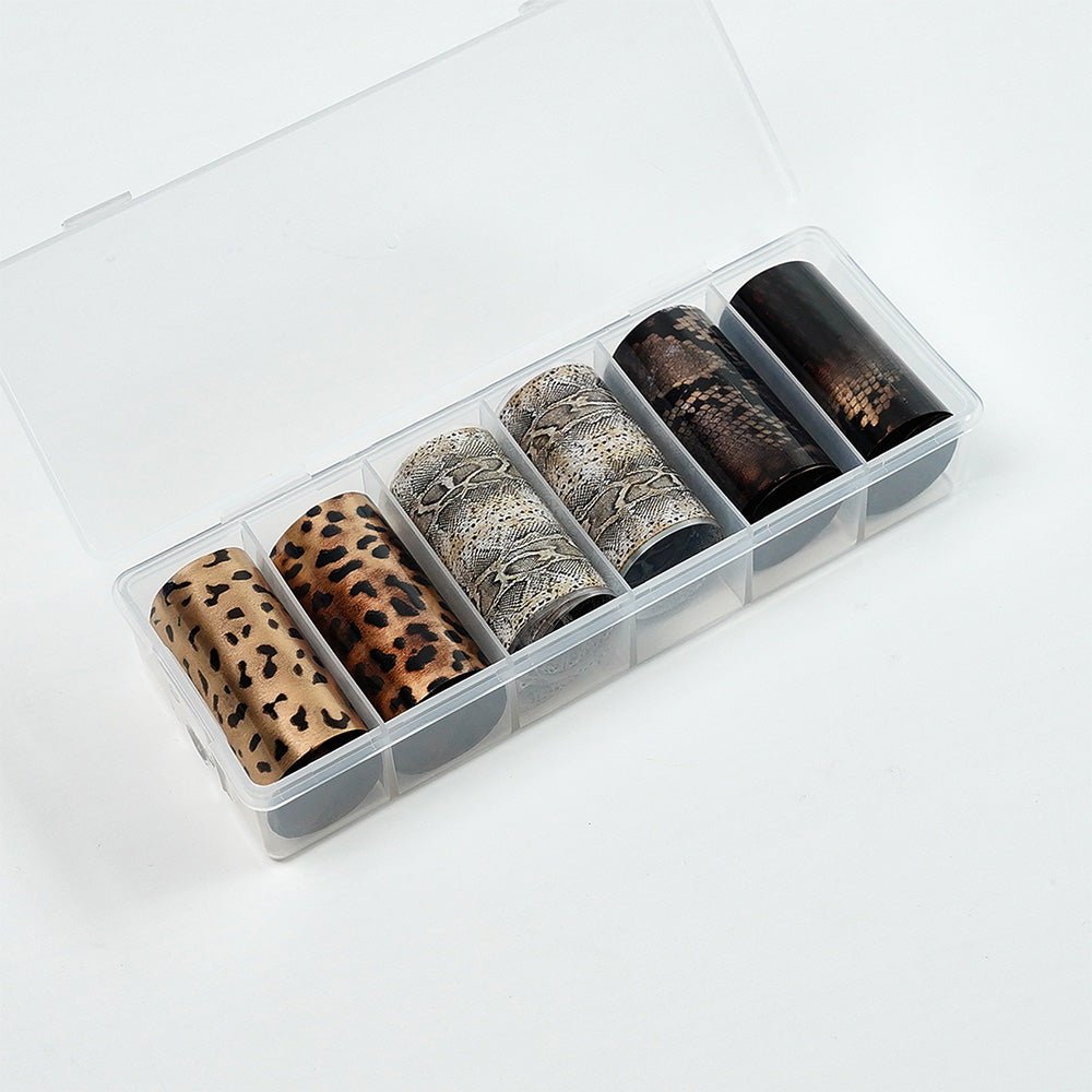 Nail Transfer Foil - Cheetah & Snake Print - LS104 - DTK Nail Supply