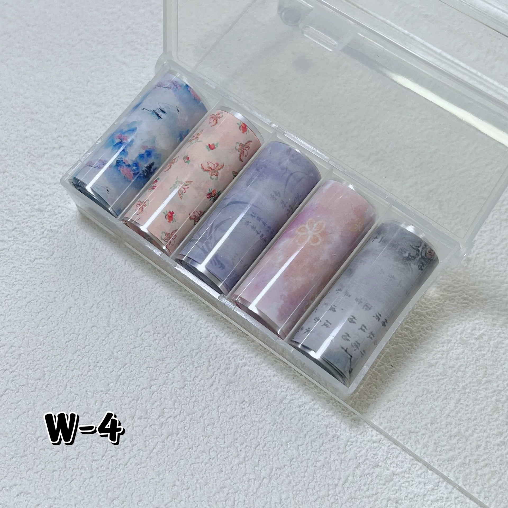 Nail Transfer Foil - Dreamy Pattern - W4 - DTK Nail Supply
