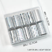 Nail Transfer Foil - Each Box Of 10 - DTK Nail Supply