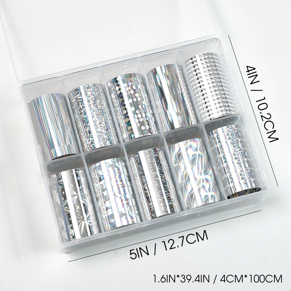 Nail Transfer Foil - Each Box Of 10 - DTK Nail Supply