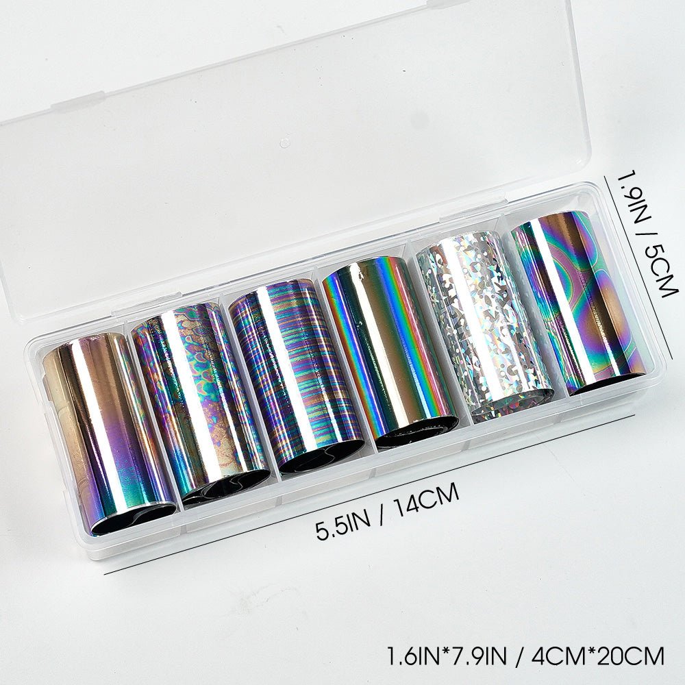 Nail Transfer Foil - Each Small Box - DTK Nail Supply