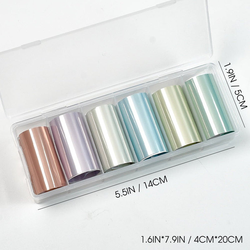 Nail Transfer Foil - Each Small Box - DTK Nail Supply