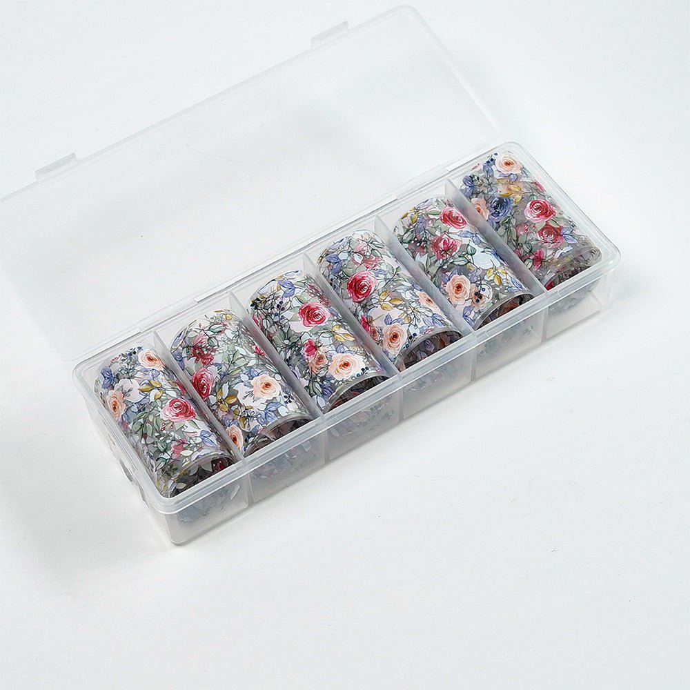 Nail Transfer Foil - Floral Print - LS102 - DTK Nail Supply