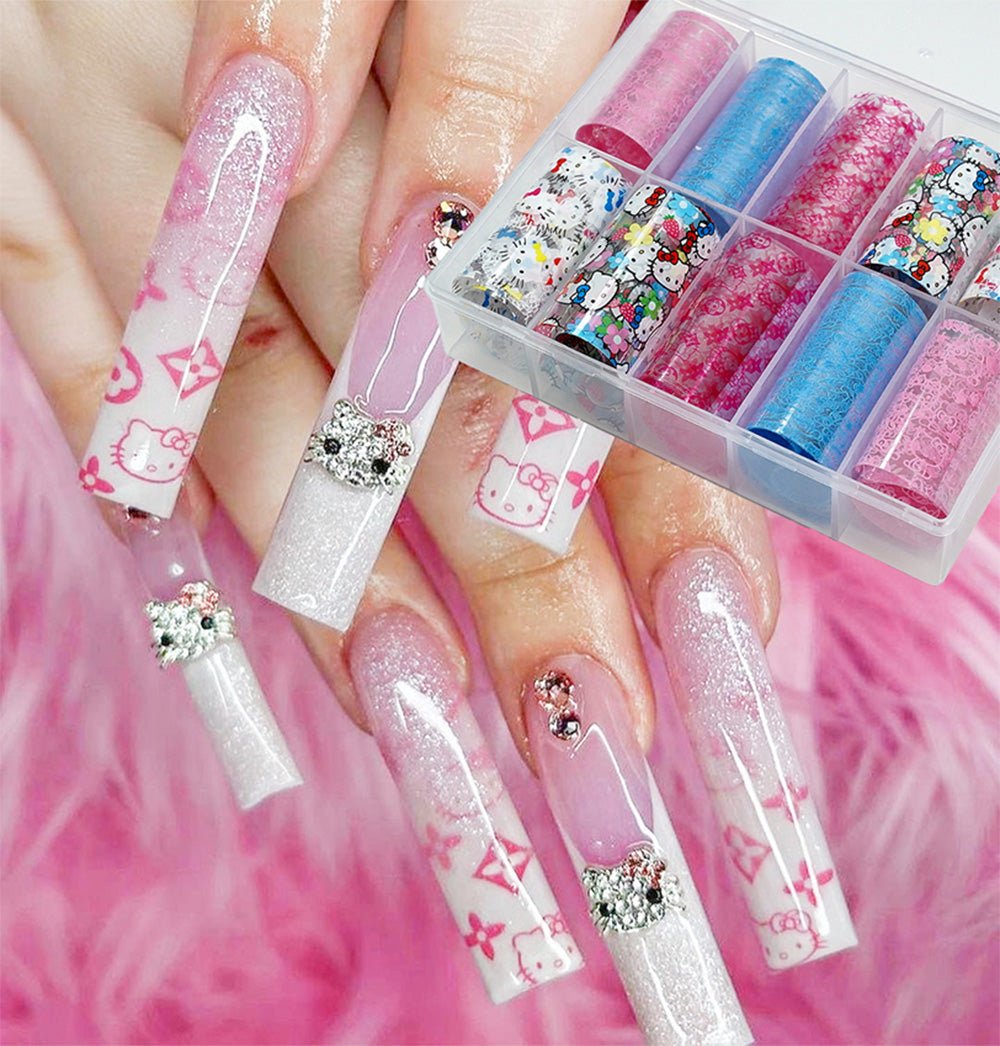 Nail Transfer Foil - Hello Kitty - JSX502 - DTK Nail Supply