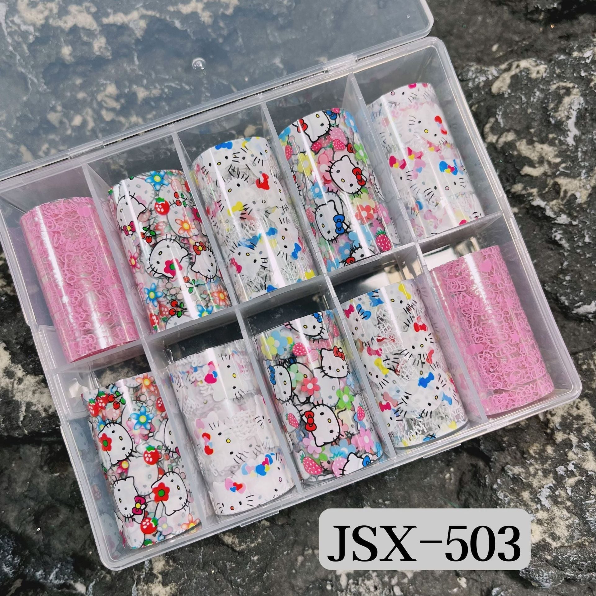 Nail Transfer Foil - Hello Kitty - JSX503 - DTK Nail Supply