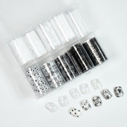 Nail Transfer Foil - Lace Print - TZ21 - DTK Nail Supply