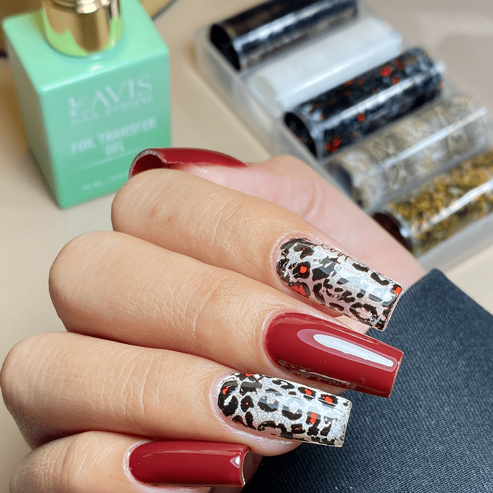 Nail Transfer Foil - Leopard & Cheetah Print - LS107 - DTK Nail Supply