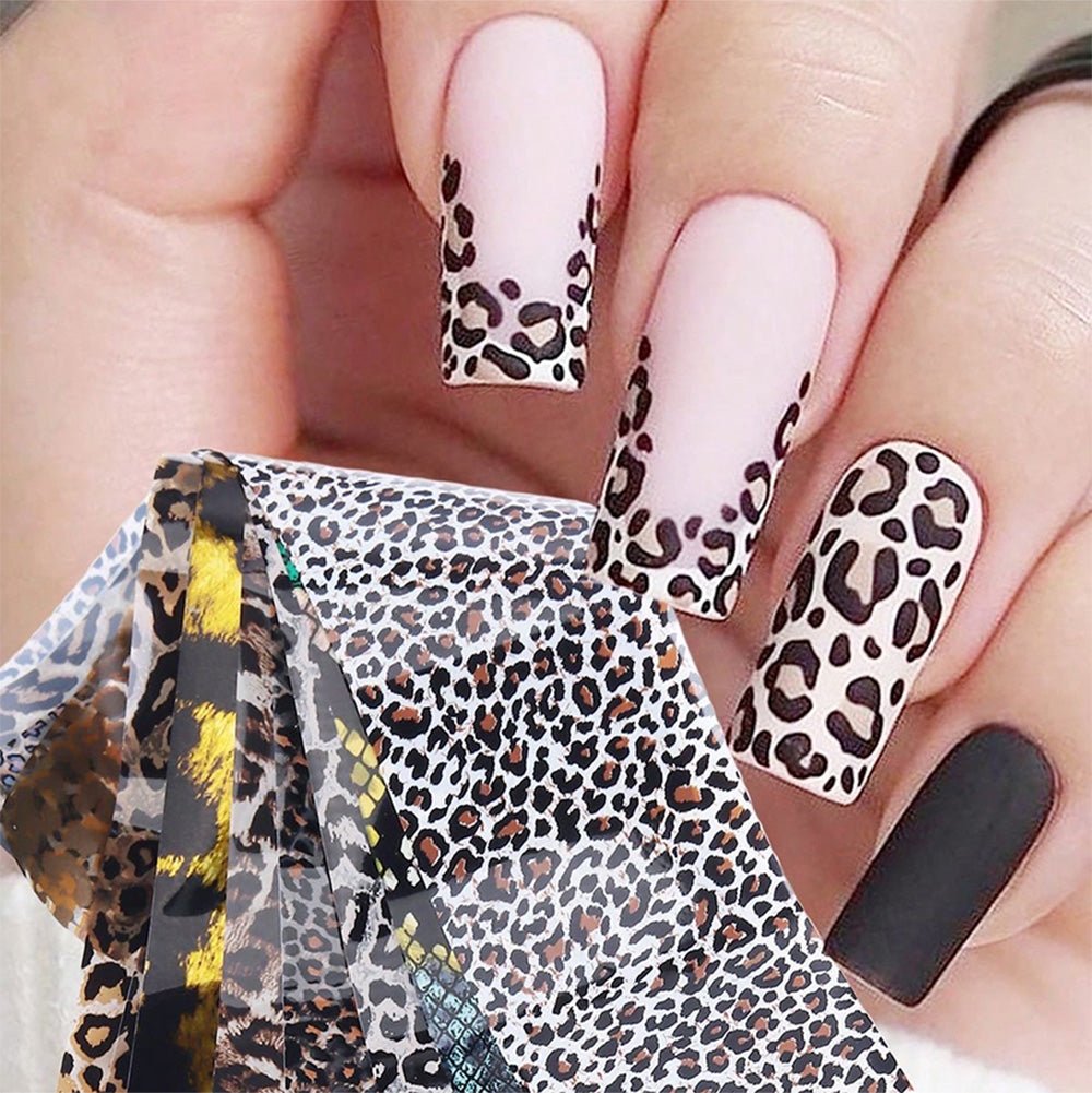 Nail Transfer Foil - Leopard & Cheetah Print - LS107 - DTK Nail Supply