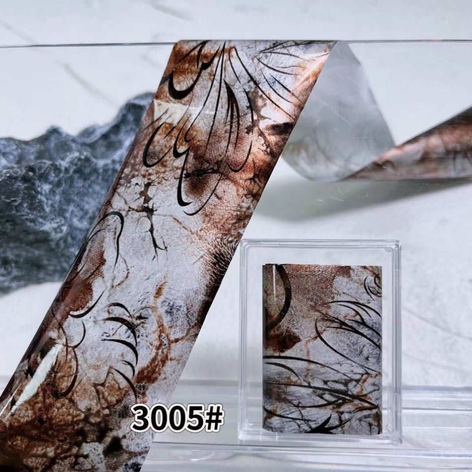 Nail Transfer Foil - Leopard Print - DTK Nail Supply