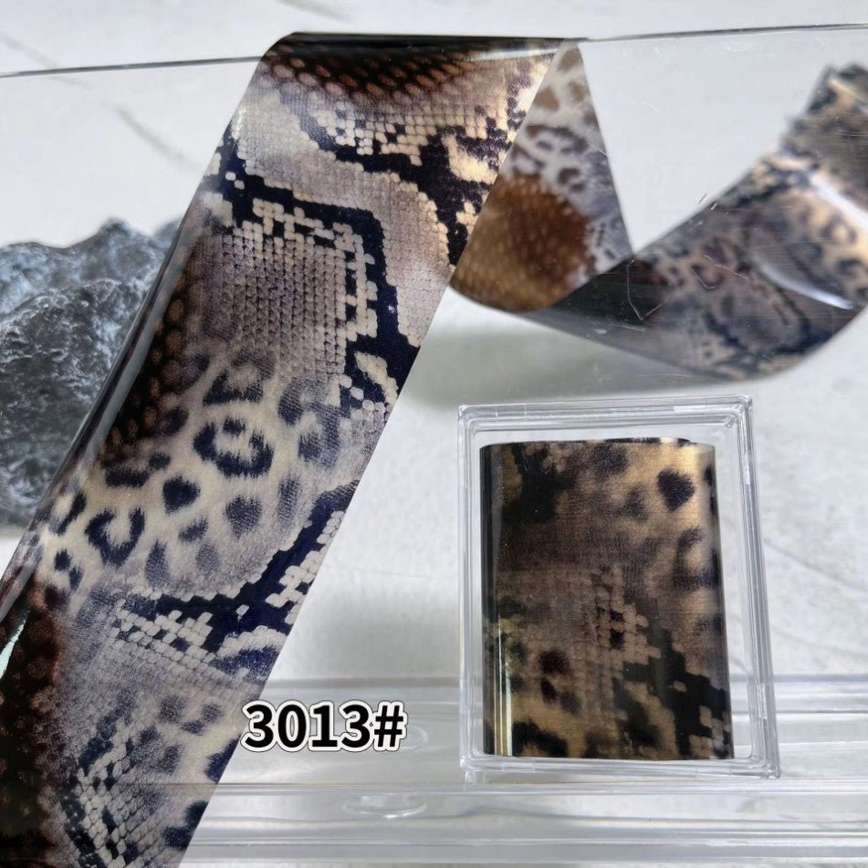 Nail Transfer Foil - Leopard Print - DTK Nail Supply