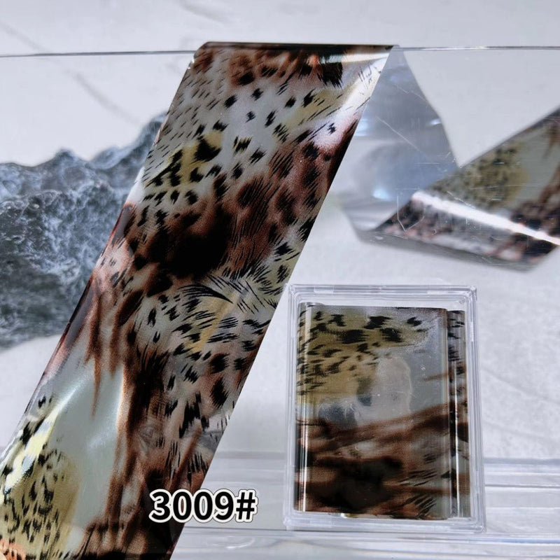 Nail Transfer Foil - Leopard Print - DTK Nail Supply