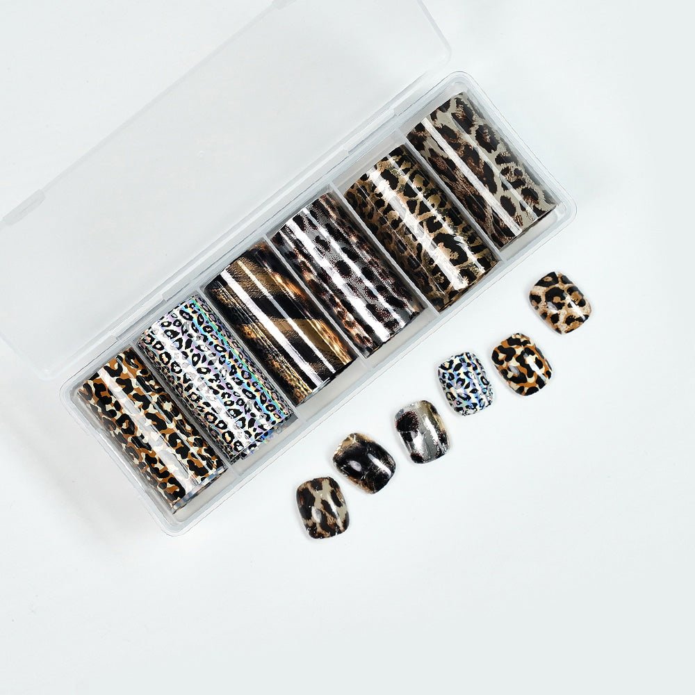 Nail Transfer Foil - Leopard Print - LS101 - DTK Nail Supply
