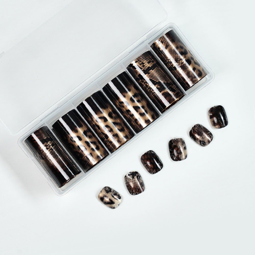 Nail Transfer Foil - Leopard Print - LS94 - DTK Nail Supply