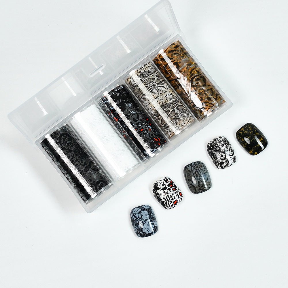 Nail Transfer Foil - Leopard Print - W7 - DTK Nail Supply