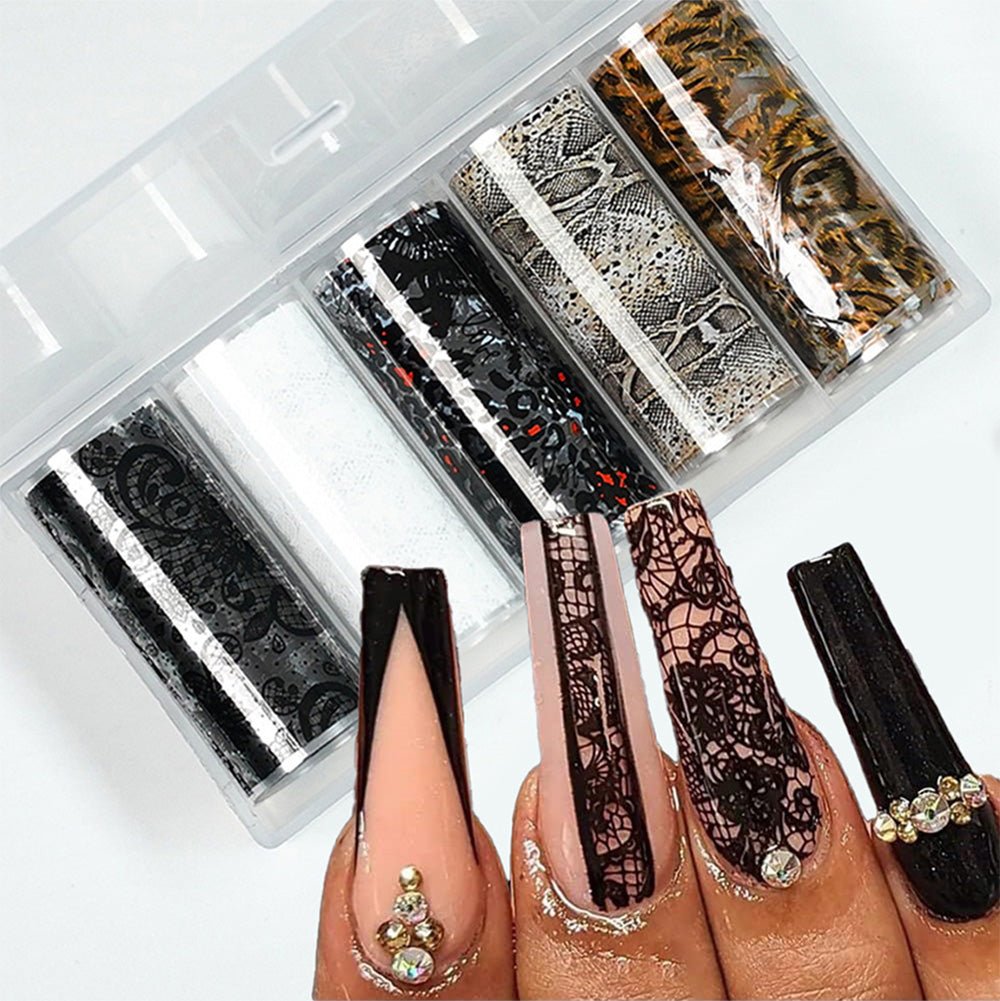 Nail Transfer Foil - Leopard Print - W7 - DTK Nail Supply