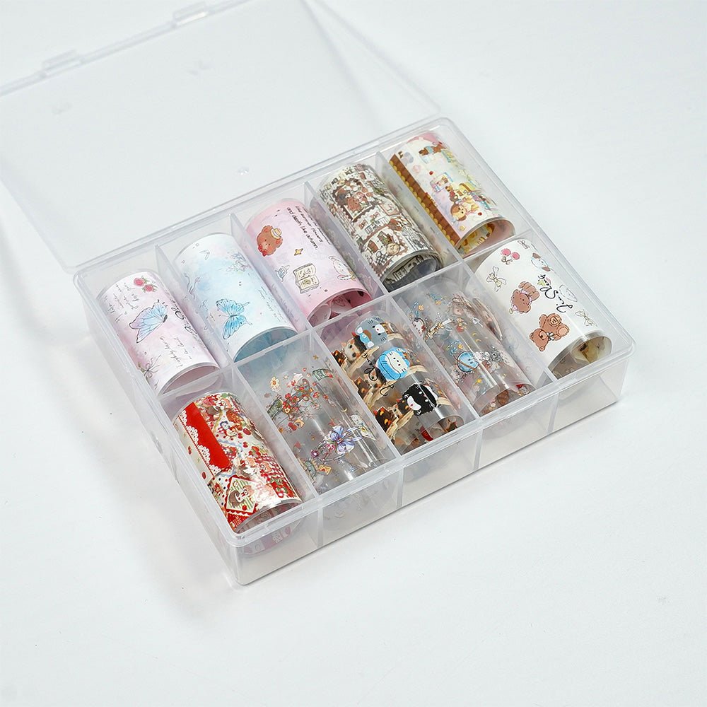 Nail Transfer Foil - M365 - Cute Aesthetic Animals - DTK Nail Supply